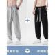 潮牌束脚休闲裤 美式 男新款 篮球运动裤 校园风印花透气 潮牌2025美式