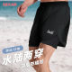 田径短裤 夏季 速干裤 男健身新款 户外休闲体育 速干假两件运动三分裤