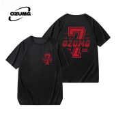 打底衫 训练服男新款 网眼速干透气跑步投篮服潮 篮球短袖 OZUMG美式