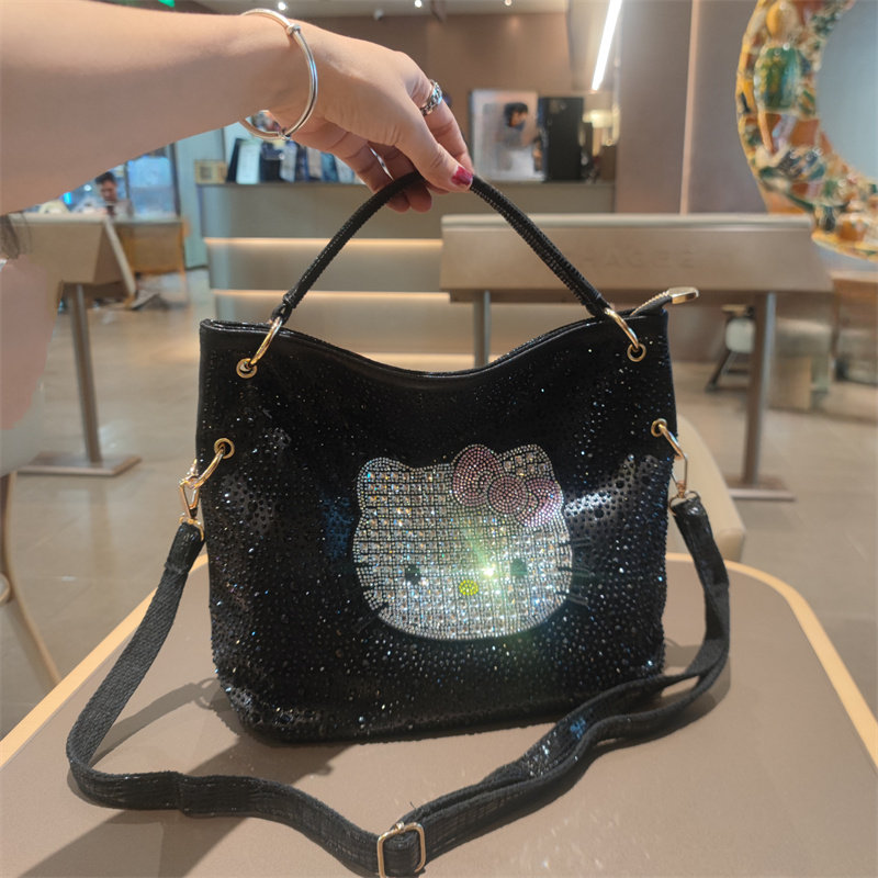 轻便真皮手提包高级时尚新款休闲大容量洋气可爱单肩斜挎托特女包