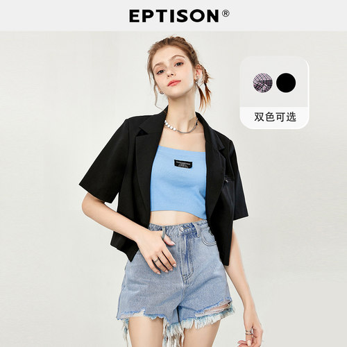 衣品天成西装职业宽松短款街头