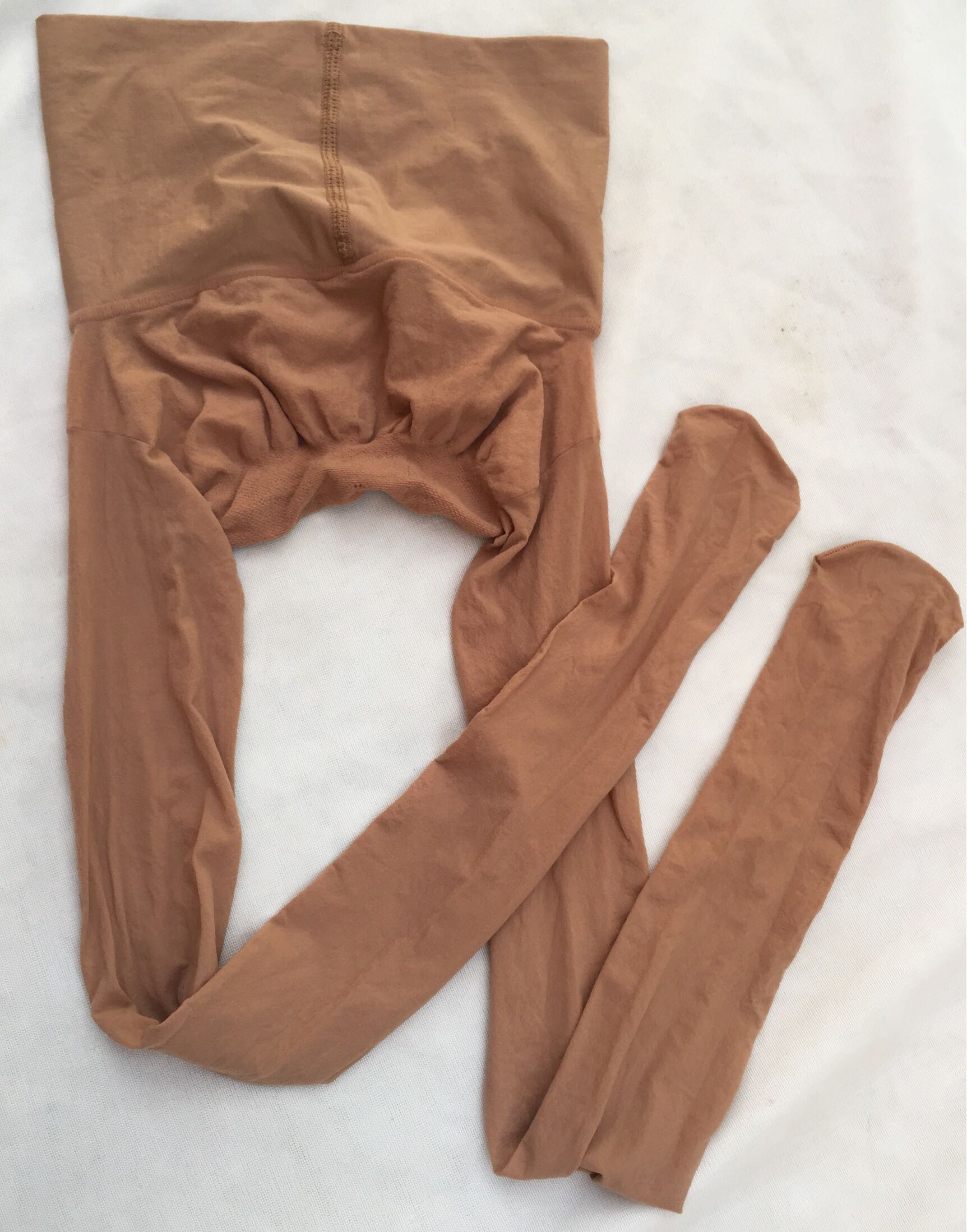 高腰无缝弹力天鹅绒哑光裆连裤袜