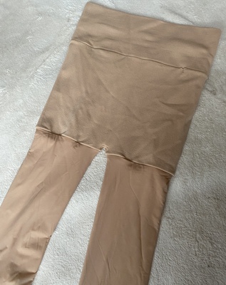 大码双层光腿裸感神器春秋冬肉色打底裤外穿加绒女假透肉丝袜