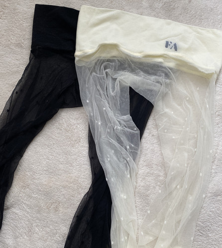 【0D波点】无缝裆透明波点丝袜夏季超薄款空气黑色高密冰丝连裤袜