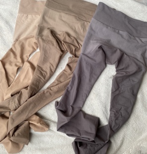 900针高密微压春秋2D 袜防勾丝 40D无缝丝袜不掉裆苹果臀肉色连裤