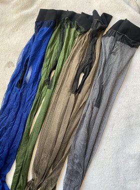 奢华金银丝新款亮丝珠光银葱闪光性感开裆丝袜连裤袜女春秋