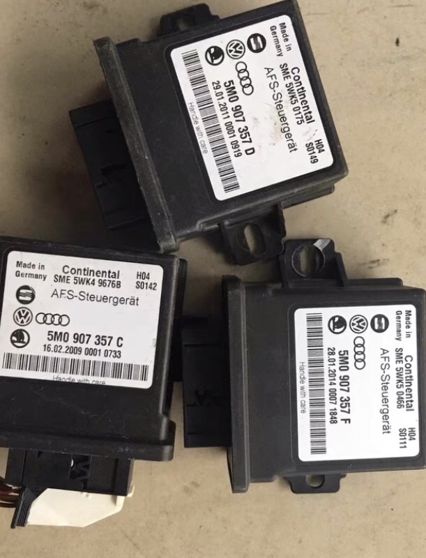 适配大众迈腾氙气大灯随动电脑模块 5M0907357A/B/D/E/F原装拆车