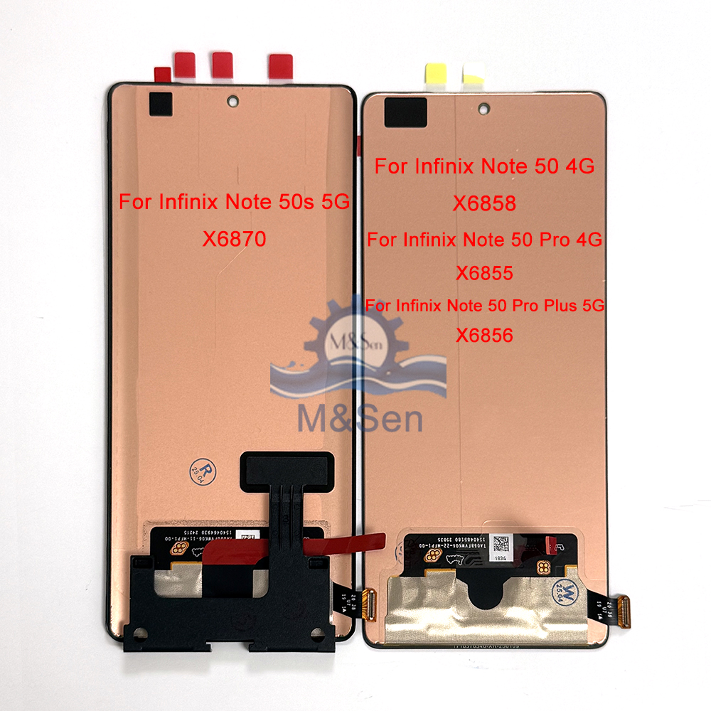 适用传音Infinix Note 50 4G/50 Pro Plus 5G/Note 50S 屏幕总成