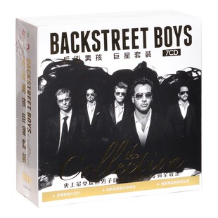 Boys Backstreet 7CD 歌词 CD碟片 正版 笔记本 后街男孩巨星套装