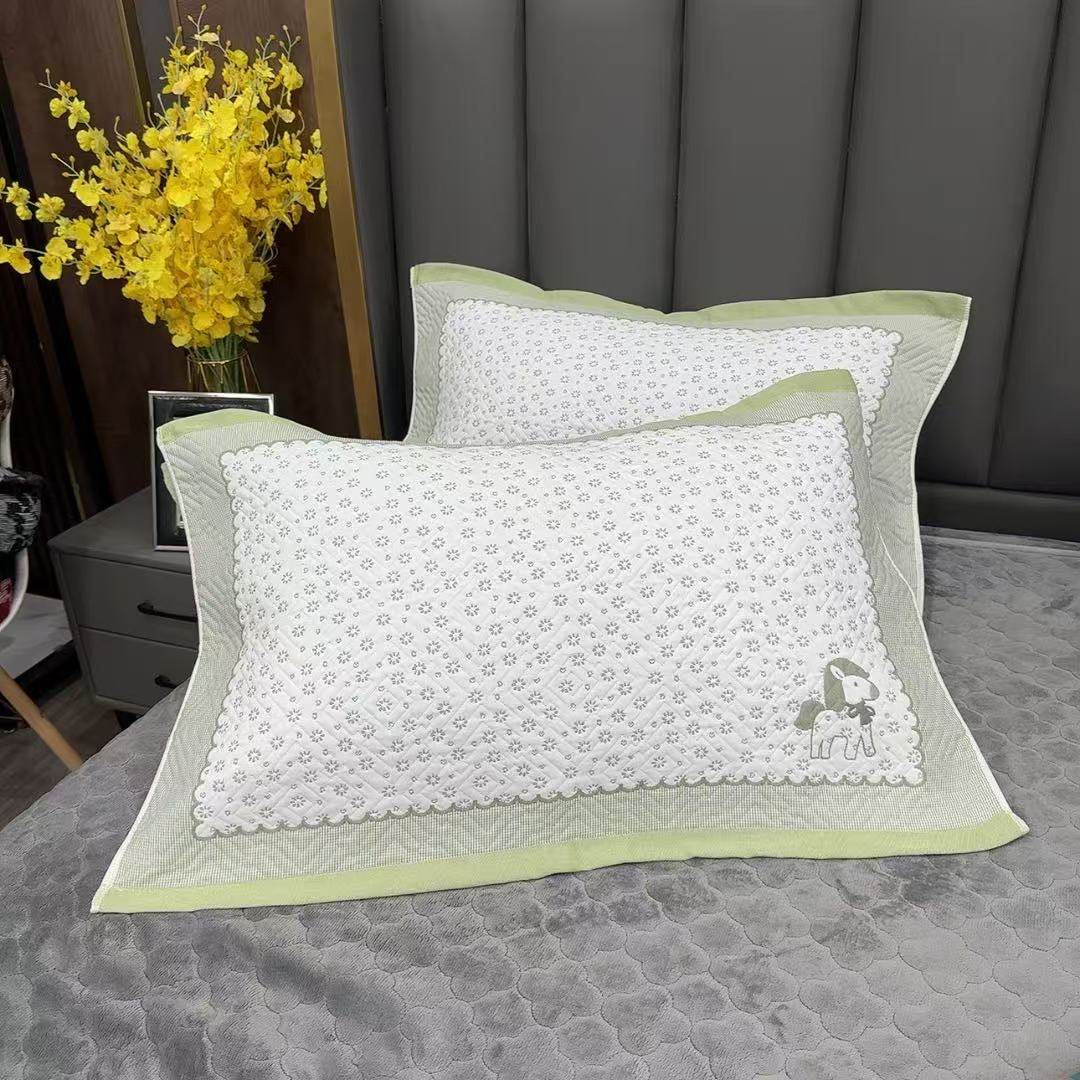 新款纯棉纱布枕巾一对装成人家用加大加厚多层枕头巾四季透气,床上用品,枕巾,淘宝优惠券,粉丝福利购,淘宝优惠卷