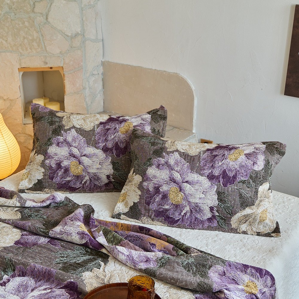 【国色牡丹】多层纱布枕巾,床上用品,床盖,淘宝优惠券,粉丝福利购,淘宝优惠卷