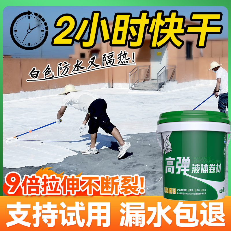 大禹神工屋顶防水补漏材料楼房顶平房沥青裂缝堵漏王聚氨酯涂料胶