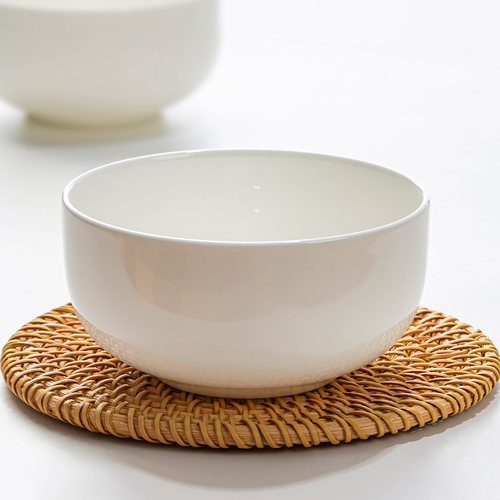 尚韵骨瓷简约家用直口器型餐具