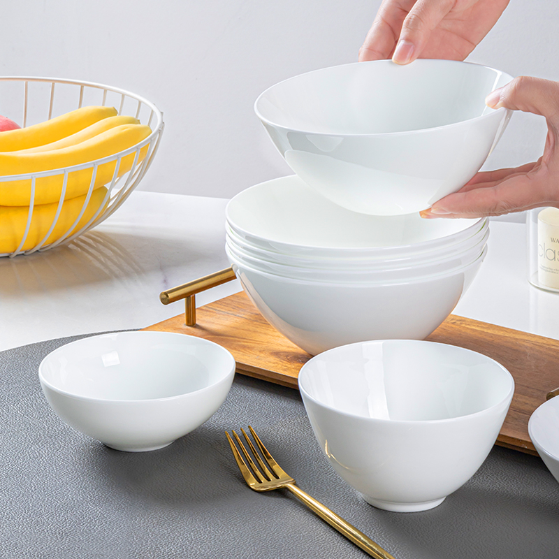 尚韵骨瓷中式家用餐碗