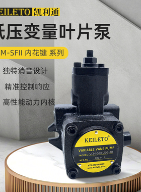 VCM-SFII-20C/20B-10代替台湾全懋VCM-SFII-15B-10叶片油泵内花键