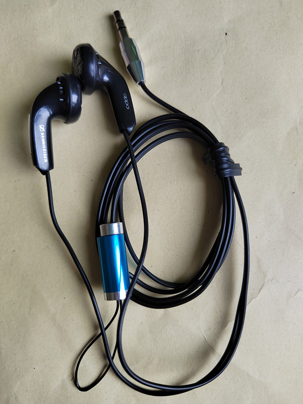 SENNHEISSER／森海塞尔OPPO老款随声听三频均衡平头有线耳机