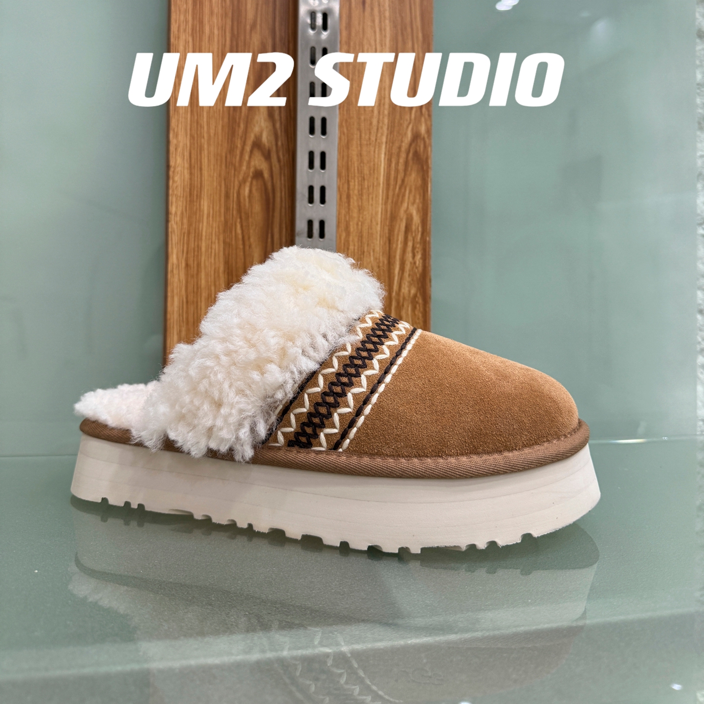 厚底民族风阿瑟森包头拖懒人外穿