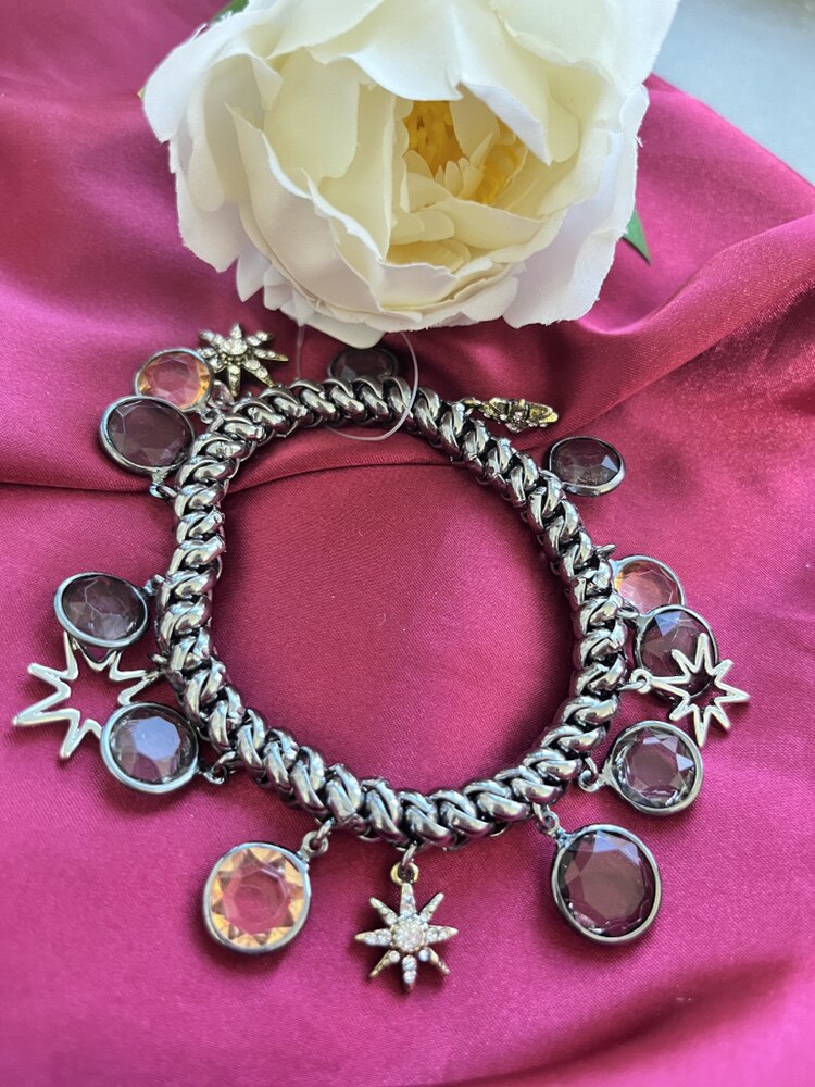 美国全新时装首饰 手链 合金 奥地利水晶