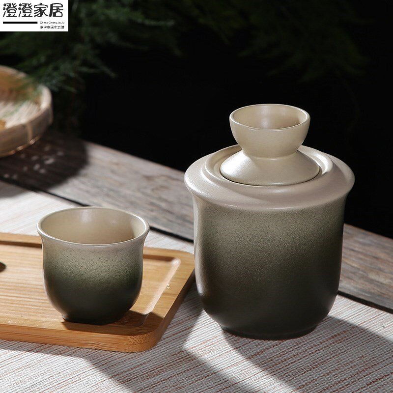 老式酒壶 怀旧家用酒盅酒馆拍照酒具套件