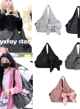 韩国小众SIWEOL107允真同款蝴蝶结托特包单肩腋下手提女包2026款