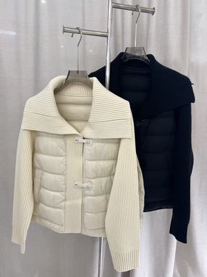 NOHASHTAG 2025新款时尚百搭翻领宽松纯色柔软舒适长袖短款羽绒服