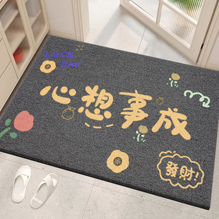 地垫入户门垫进门脚垫2024新款 大门口门外家用入户可裁剪地毯