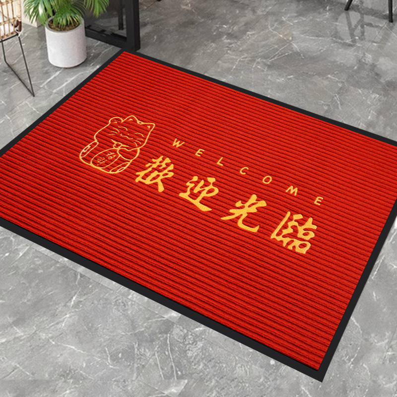 入户门定制地垫防滑吸水吸尘脚垫