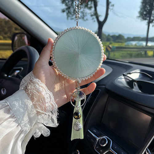 精美礼物DIY2026款蚕丝车挂件