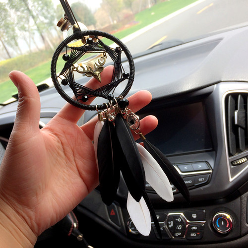 祈福手工捕梦网汽车挂件