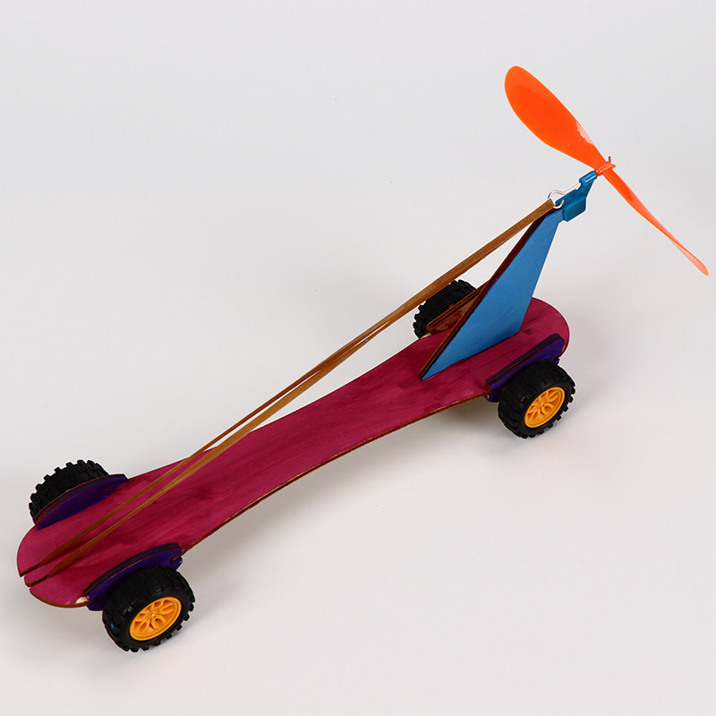 나무고무줄 풍차고무줄 동력자동차줄기 제조 기술 소량생산 발명품 DIY 수예교실