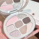 Joocyee酵色琥珀眼影盘贝壳灰粉综合盘珠光哑光烟熏大地色粉黑夜