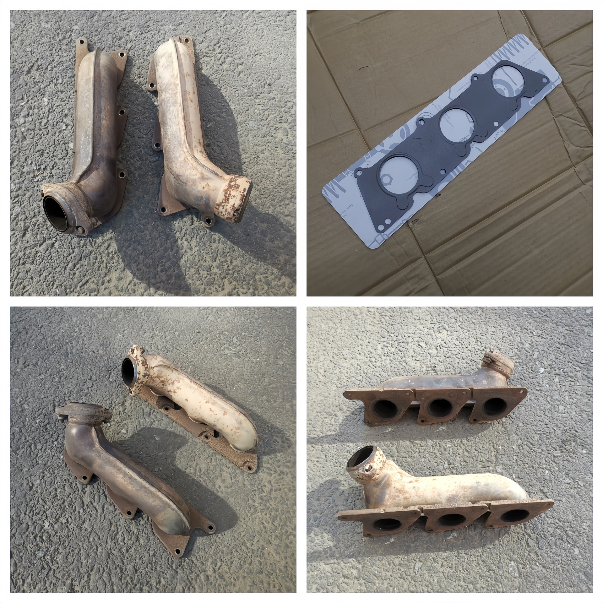 适用于奔驰W221W164W251W211M272排气管垫 排气歧管垫 排气支管垫