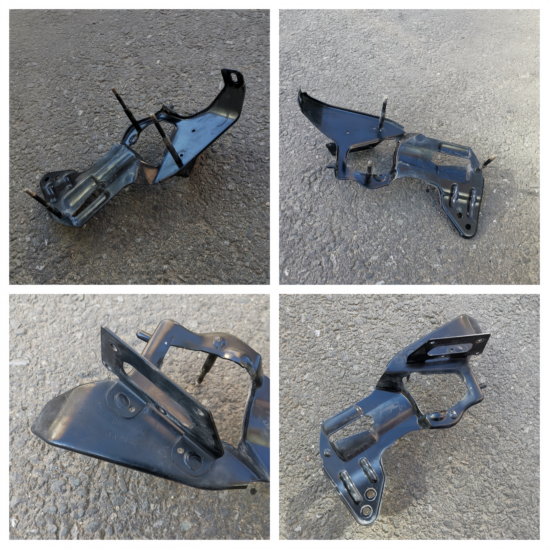 适用奔驰W251 R280 R320 R350 R400 R500 打气泵支架 充气泵支架