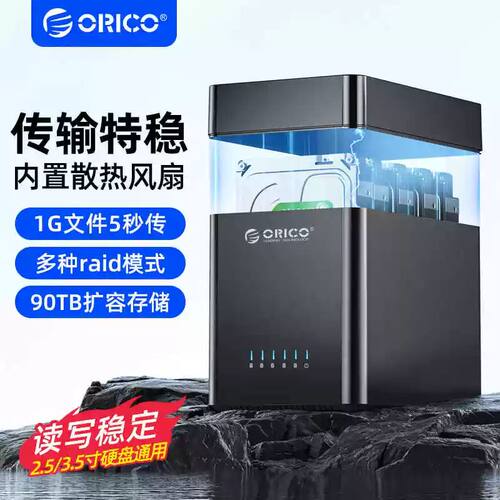 奥睿科sata机械硬盘盒外接3.5寸