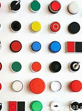 (原厂国外采购)SCHNEIDER代理现货供应矩形白色带灯按钮XB6DW1B5B