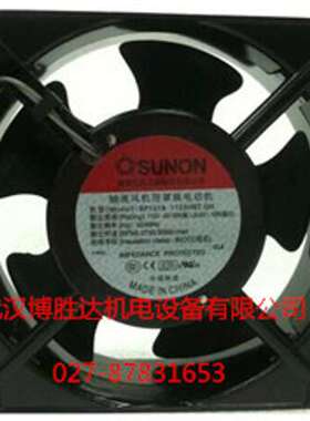 SP101A 1123HBT.GN 建准SUNON散热风扇 115V 0.21A 12038