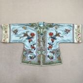 云饰图腾原创新中式 国风女装 重工刺绣盘扣对开立领太太服上衣