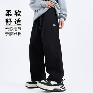 男童春装裤子2026新款青少年春秋款休闲运动裤男装大童春季直筒裤