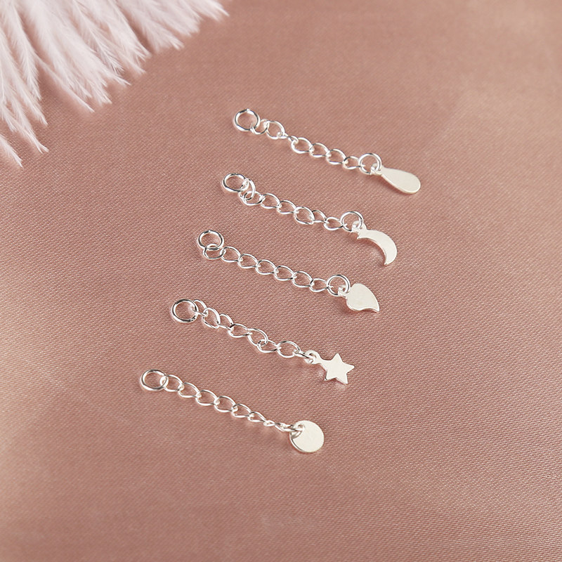 EXTENSION CHAIN S  EXTENDED TAIL LONG CHAIN BRACELET DIY ACCESSORIES HANDMADE CHAIN NECKLACE ADJUSTMENT CHAIN PEARL STRAND