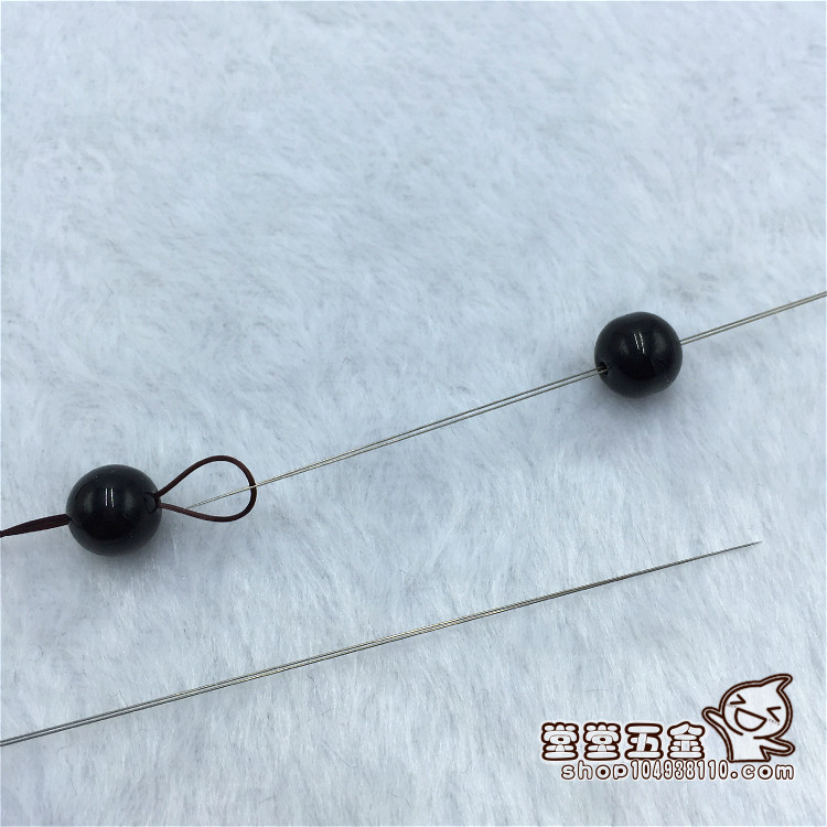 미세 구멍 구슬 DIY 쥬얼리 액세서리 크리스탈 비즈 진주 작은 조리개 리드 오프닝 바늘 수제 구슬 바늘