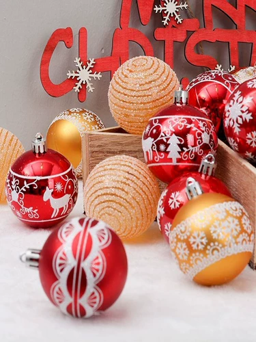 Рождественское украшение цвет мяч подвесной мяч Рождественский мяч Рождественский мяч маленький подвеска