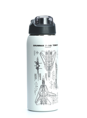 CGY 定制316不锈钢750ml真空保温杯 topguan 军迷