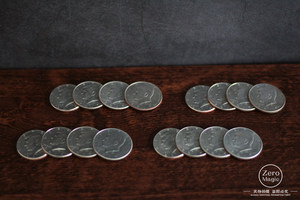 Coin Bomber闪现12硬币 16个轰炸机爆炸币刘谦道具美分摩根