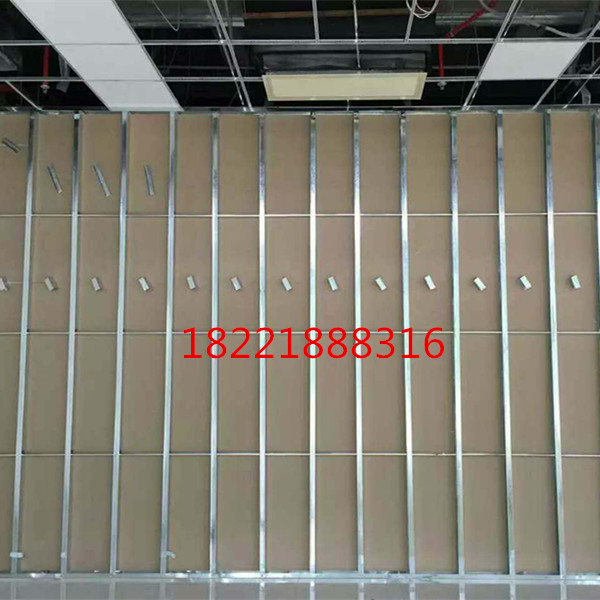 上海轻钢龙骨石膏板隔墙矿棉板吊顶商场围挡办公室厂房装修包施i.