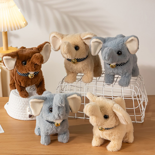 大象儿童电动玩具女孩摇摆会动的3到6个月有声音小动物婴儿嘴巴尾