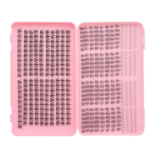 假睫毛半成品收纳盒化妆师大容量美睫存储盒旅行分装三部曲睫毛