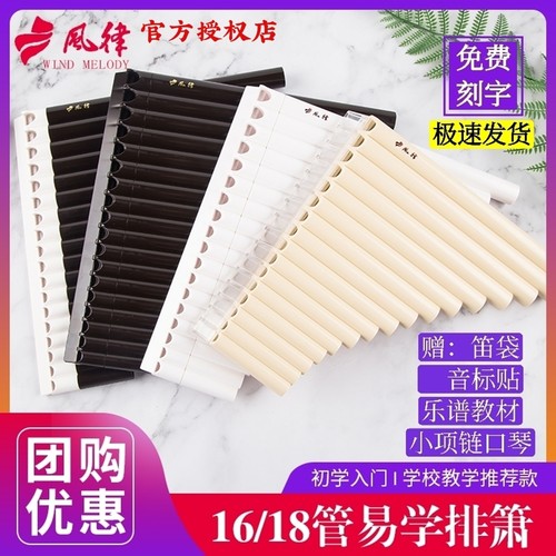 风律入门成人排箫排笛16管18管