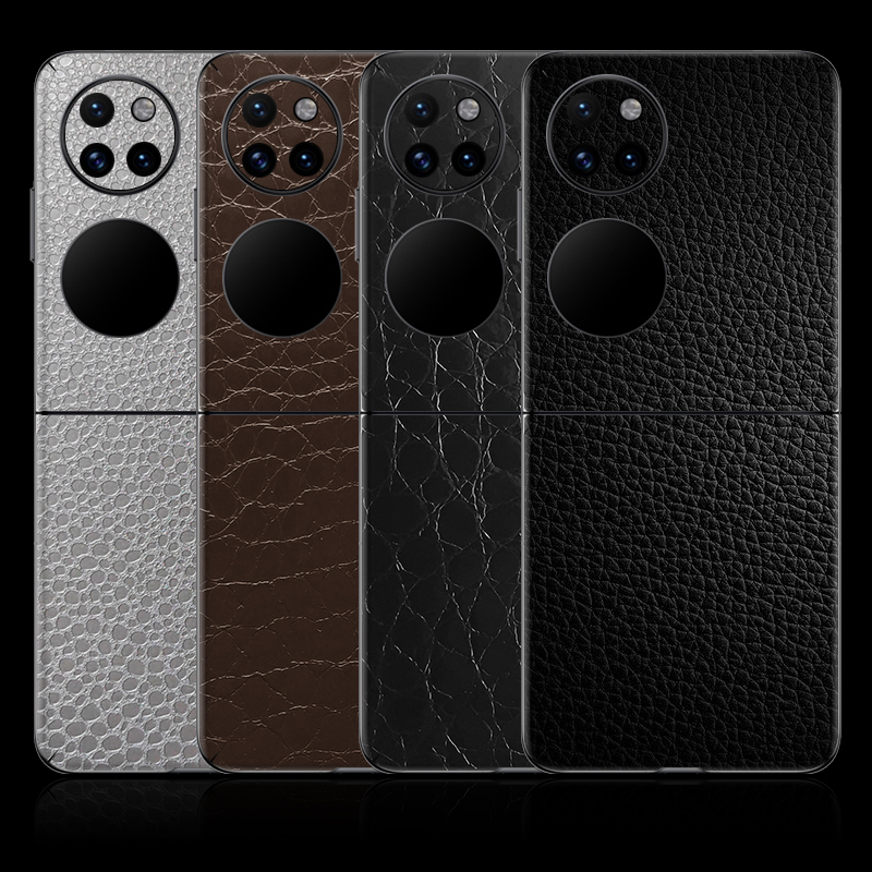 P50PocketS背贴全包膜后膜皮纹