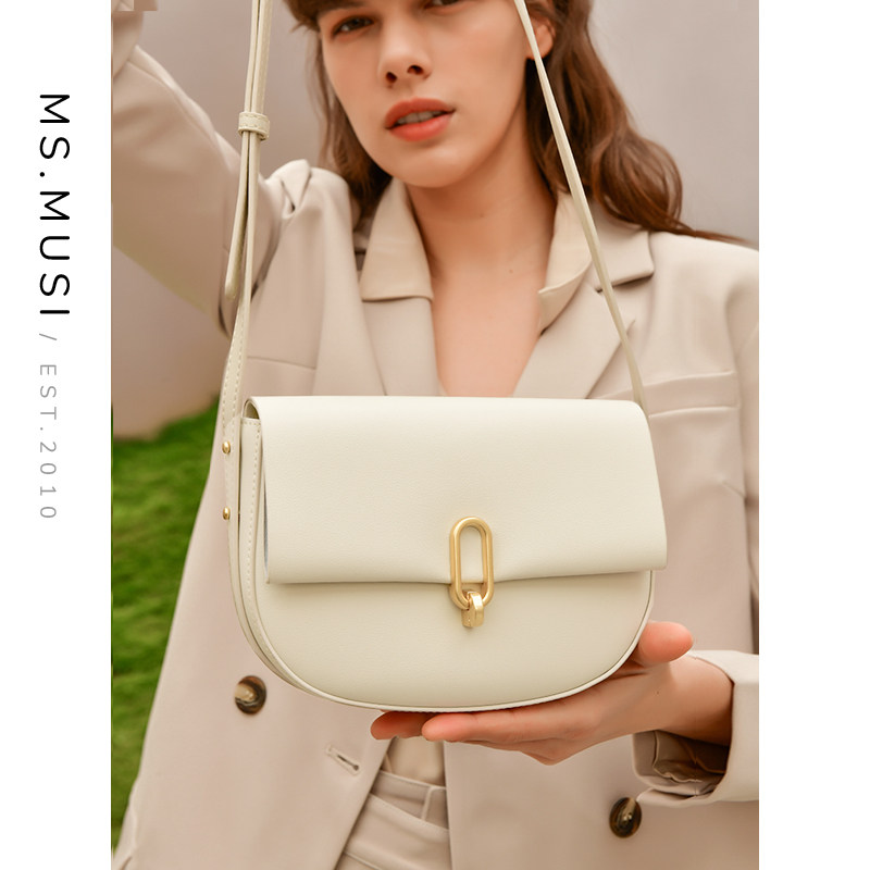 暮思小姐包包女2022新款休闲小众马鞍包通勤百搭轻奢斜挎单肩包