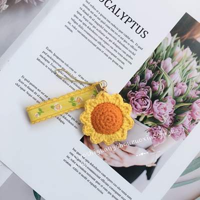 小时光挂件纯手工编织u盘包包